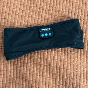 Perytong Black Headband Headphones with Controls